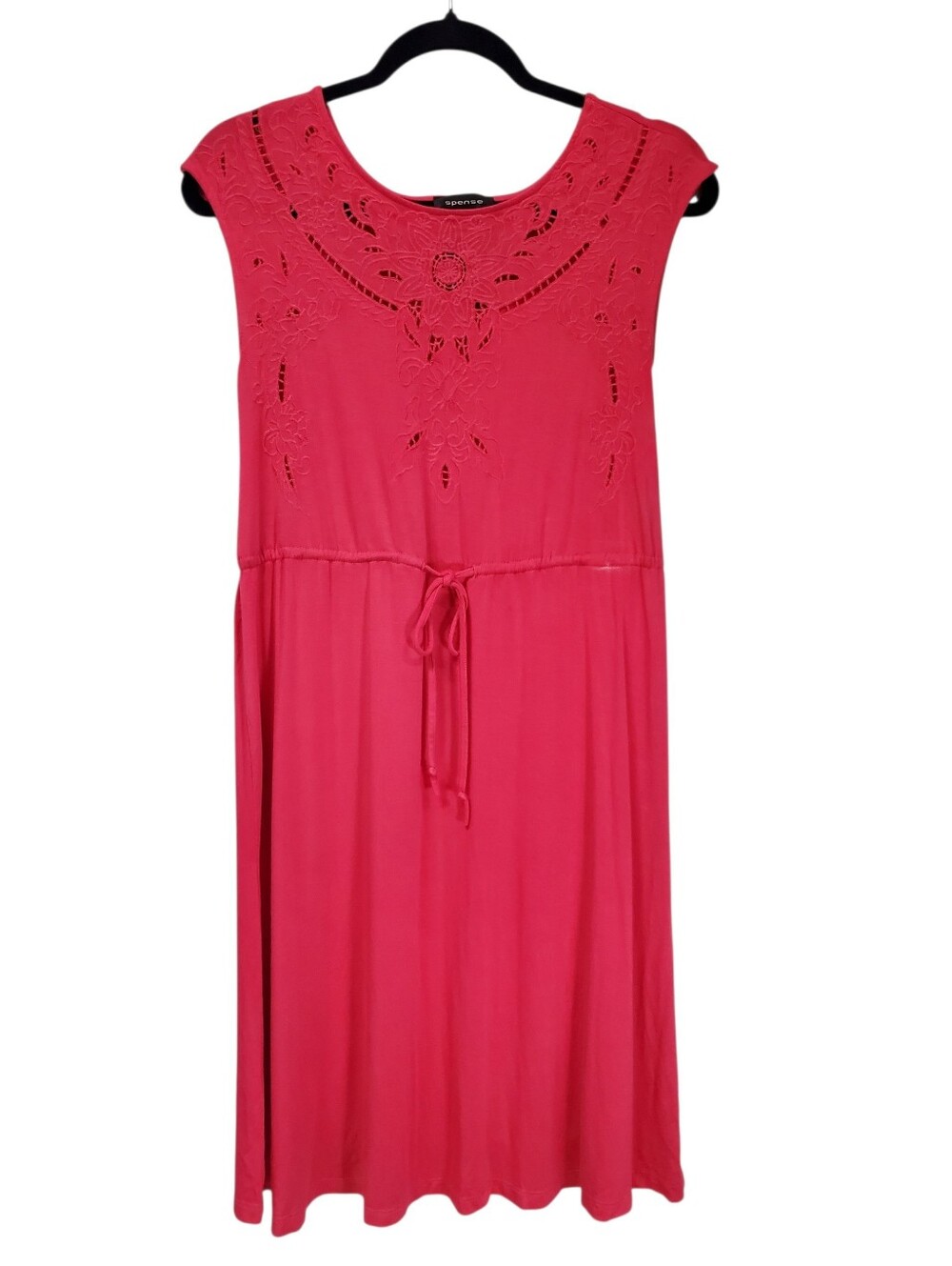 Spence Cutwork Casual Sundress Size Small Beach Cruise Classic Stretch Comfort